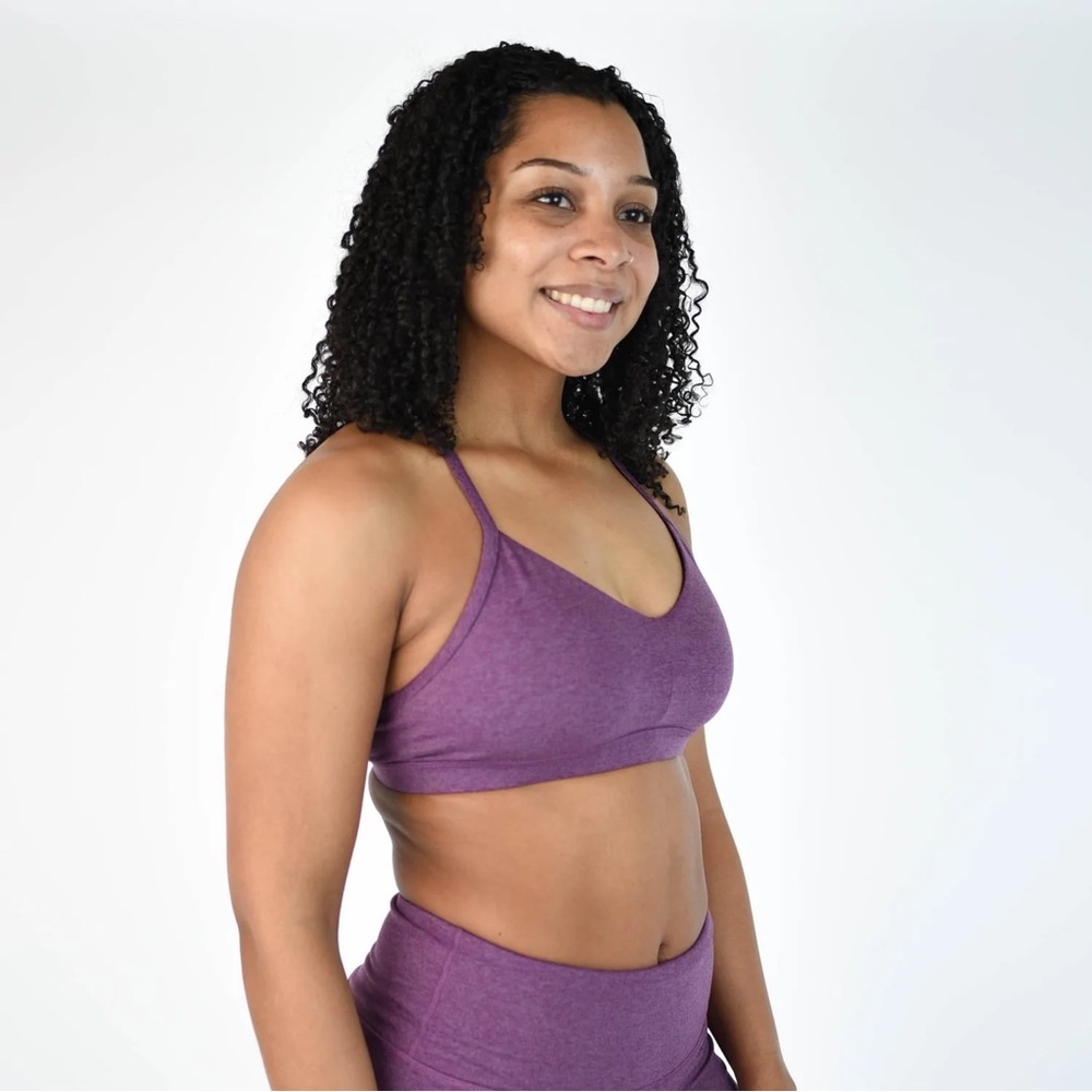FLEO Women's Purple Seamless Bralette